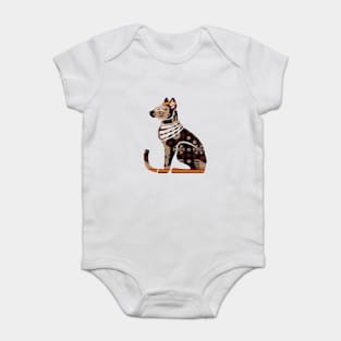 Ethnic Cat Baby Bodysuit